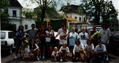 Die Gruppe vom Blattlewochenende 1996