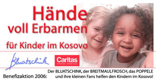 Hände voll Erbarmen für Kinder im Kosovo
